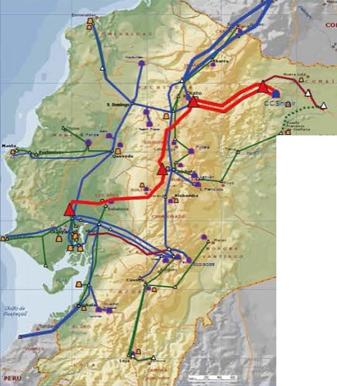СКРМ - компания CEEL EP, Эквадор. СКРМ для подстанции Chorrillos.